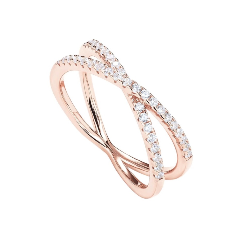 NIB X CZ ring
